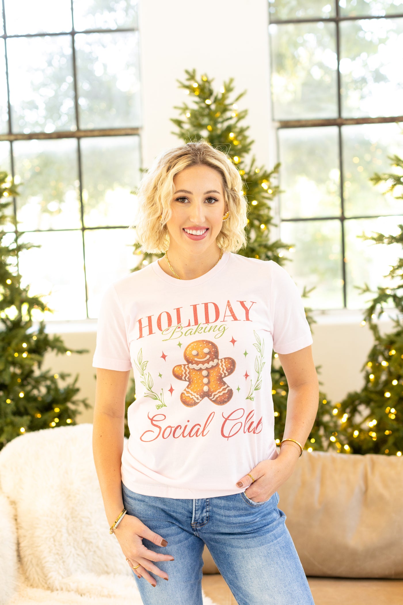 Holiday Baking Social Club Tee