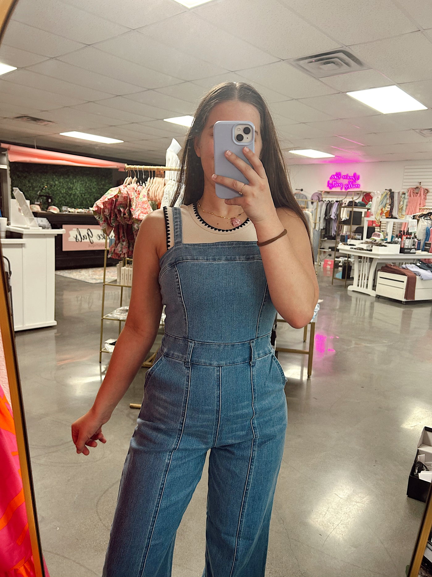 Timeless Dream Denim Jumpsuit