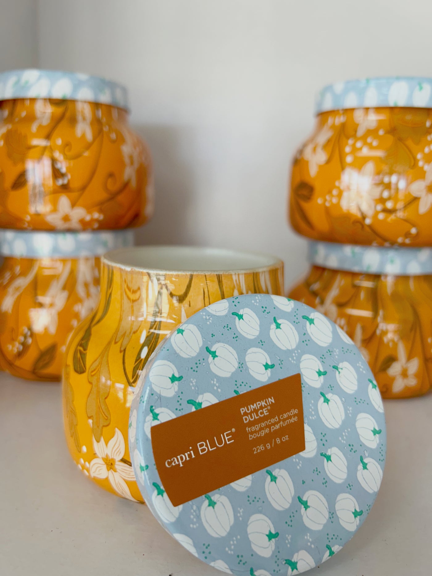 Pumpkin Dulce Pattern Play Petite Jar, 8 oz