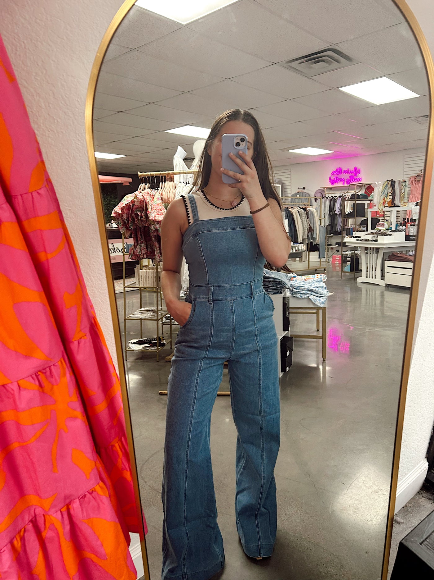 Timeless Dream Denim Jumpsuit