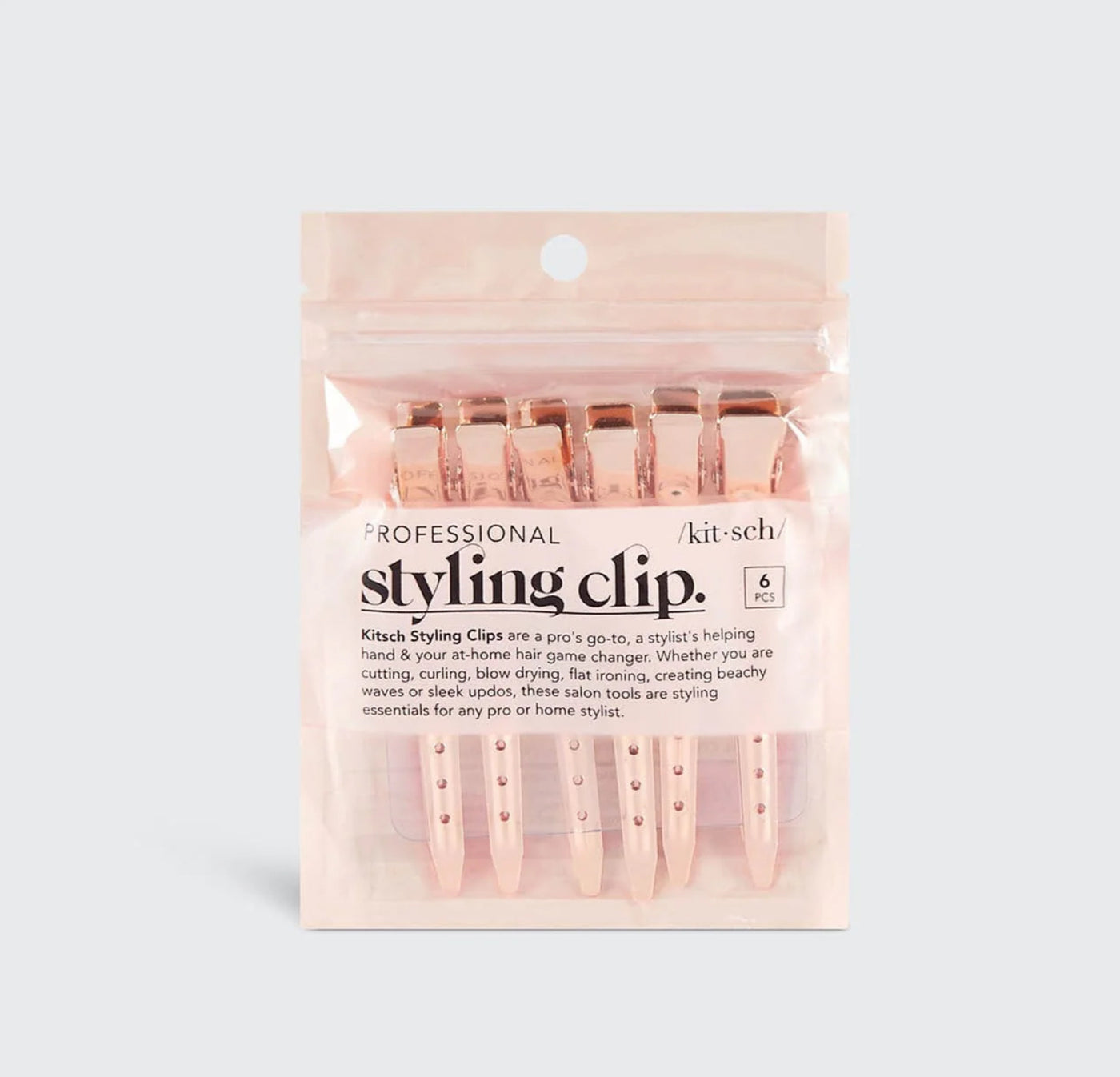 Rose Gold Styling Clips