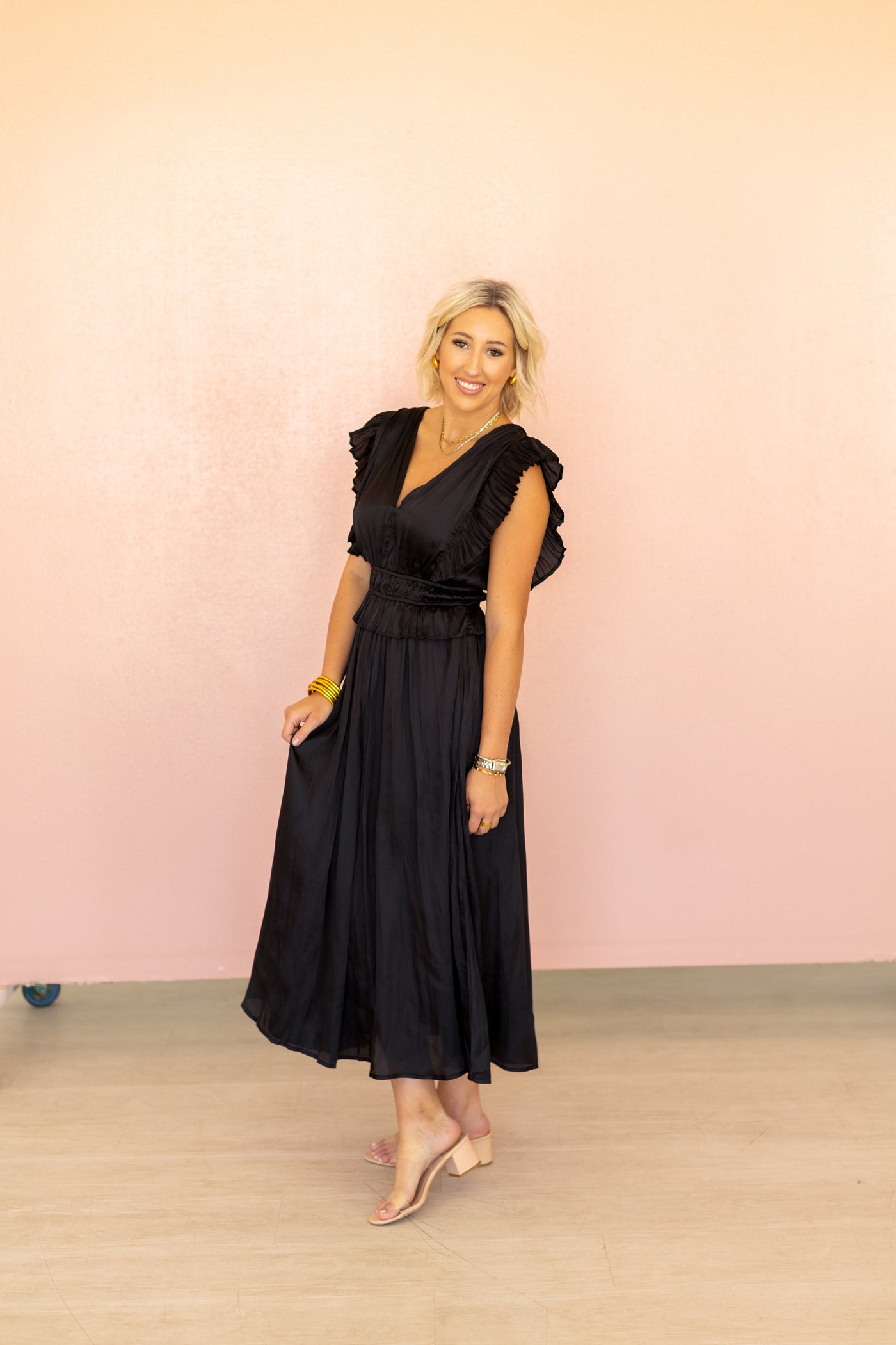 Understated Luxe Maxi Dress