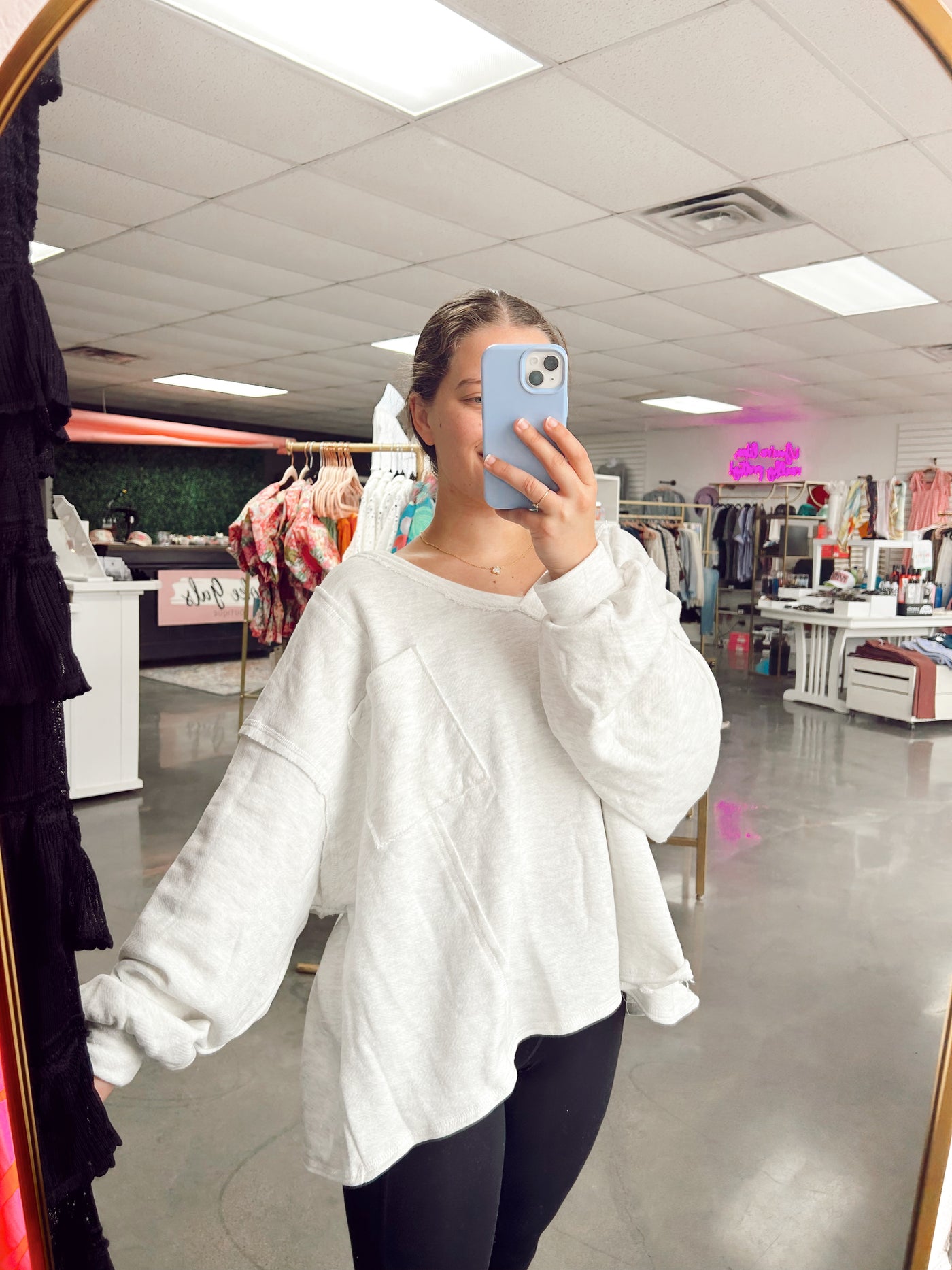 Faye Terry Tunic Top