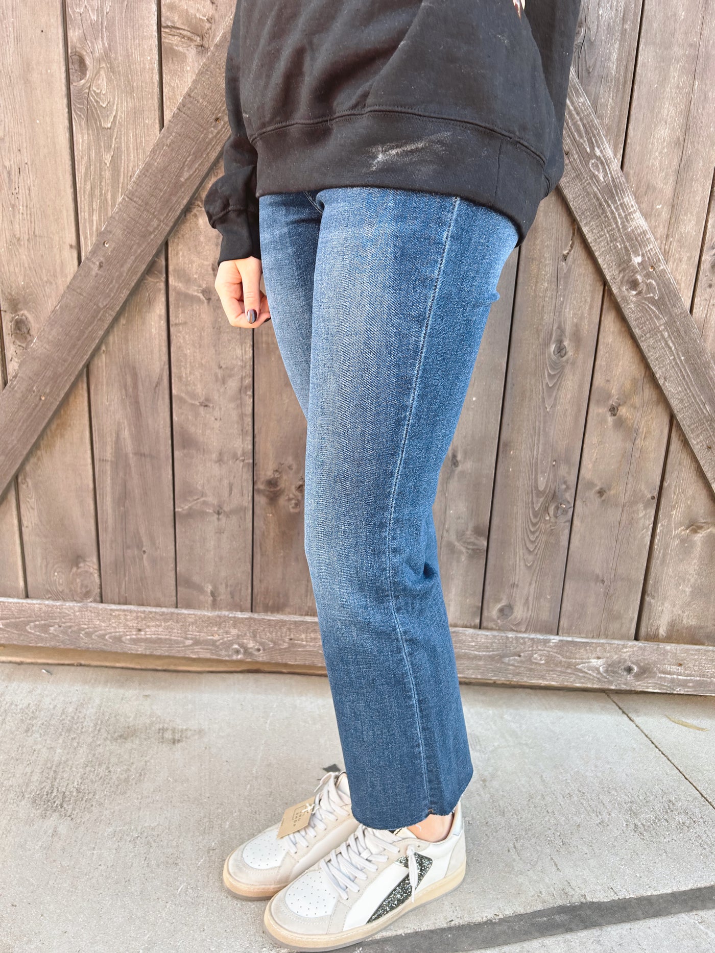 Raylee Raw Hem Jeans