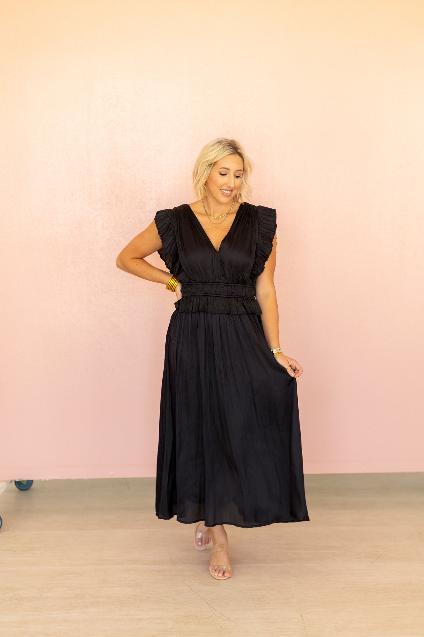 Understated Luxe Maxi Dress