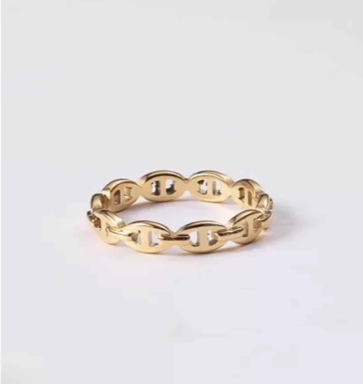 Gold Shell Ring