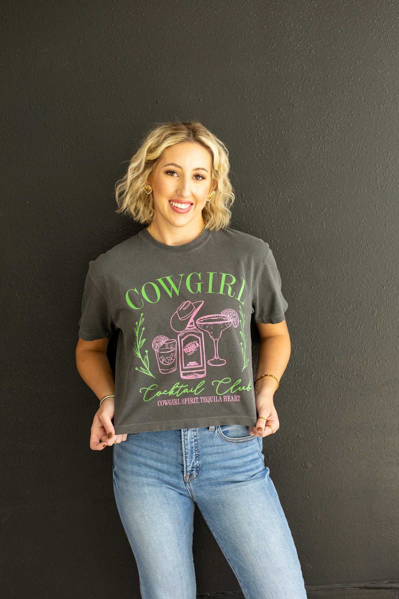 Cowgirl Cocktail Club Tee