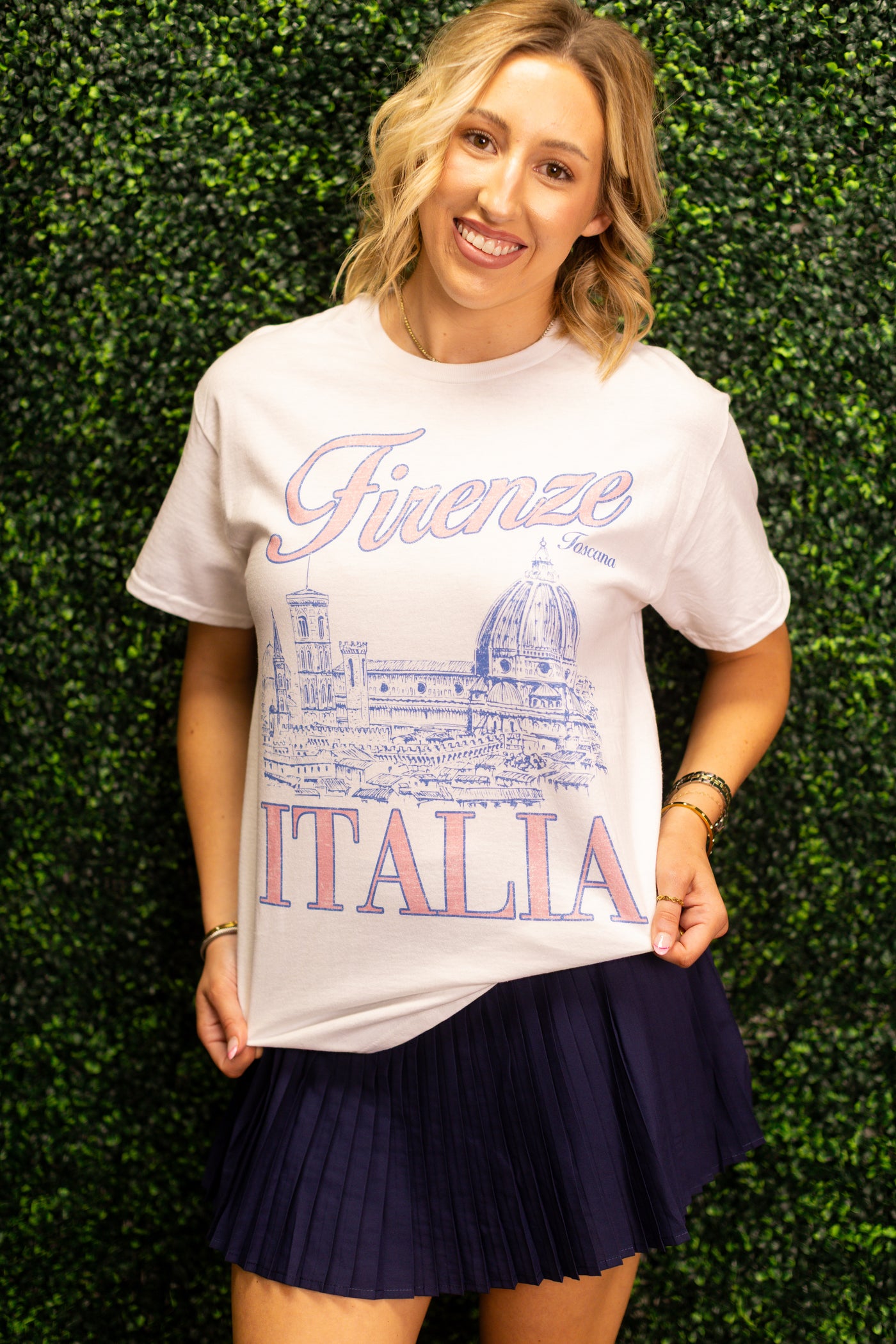 Firenze Italy Oversized Tee