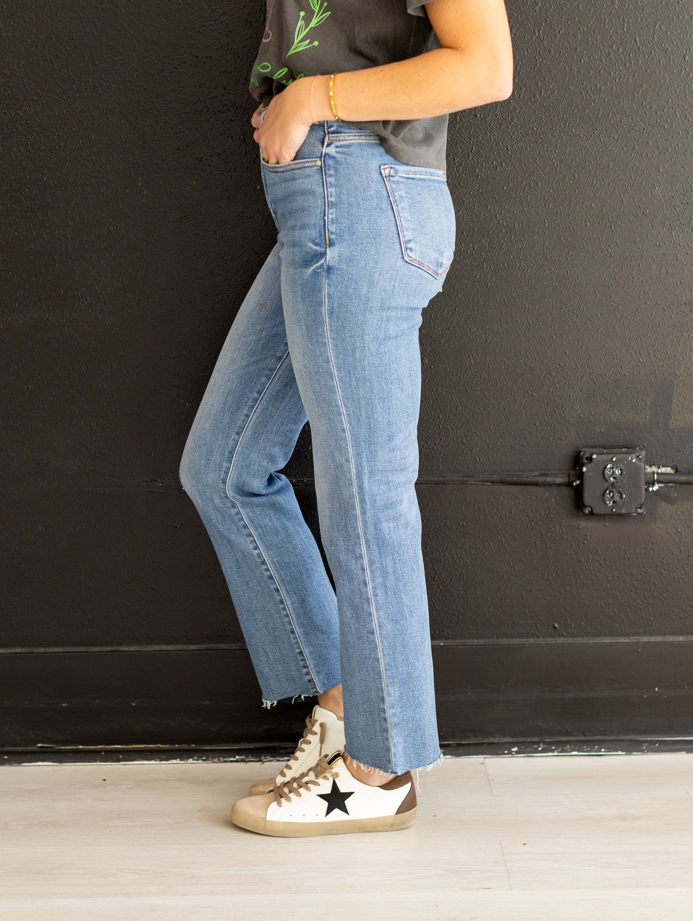 Wren Tummy Control Straight Leg Jeans