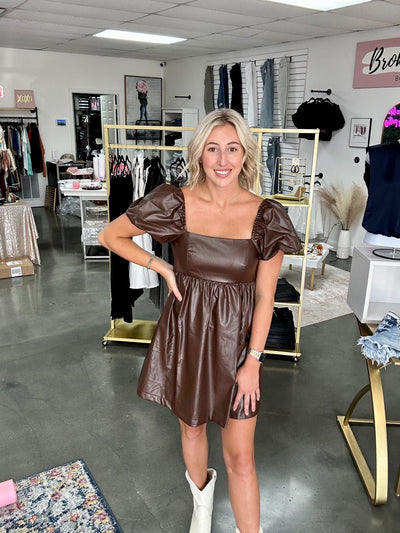 Chocolate Claire Dress