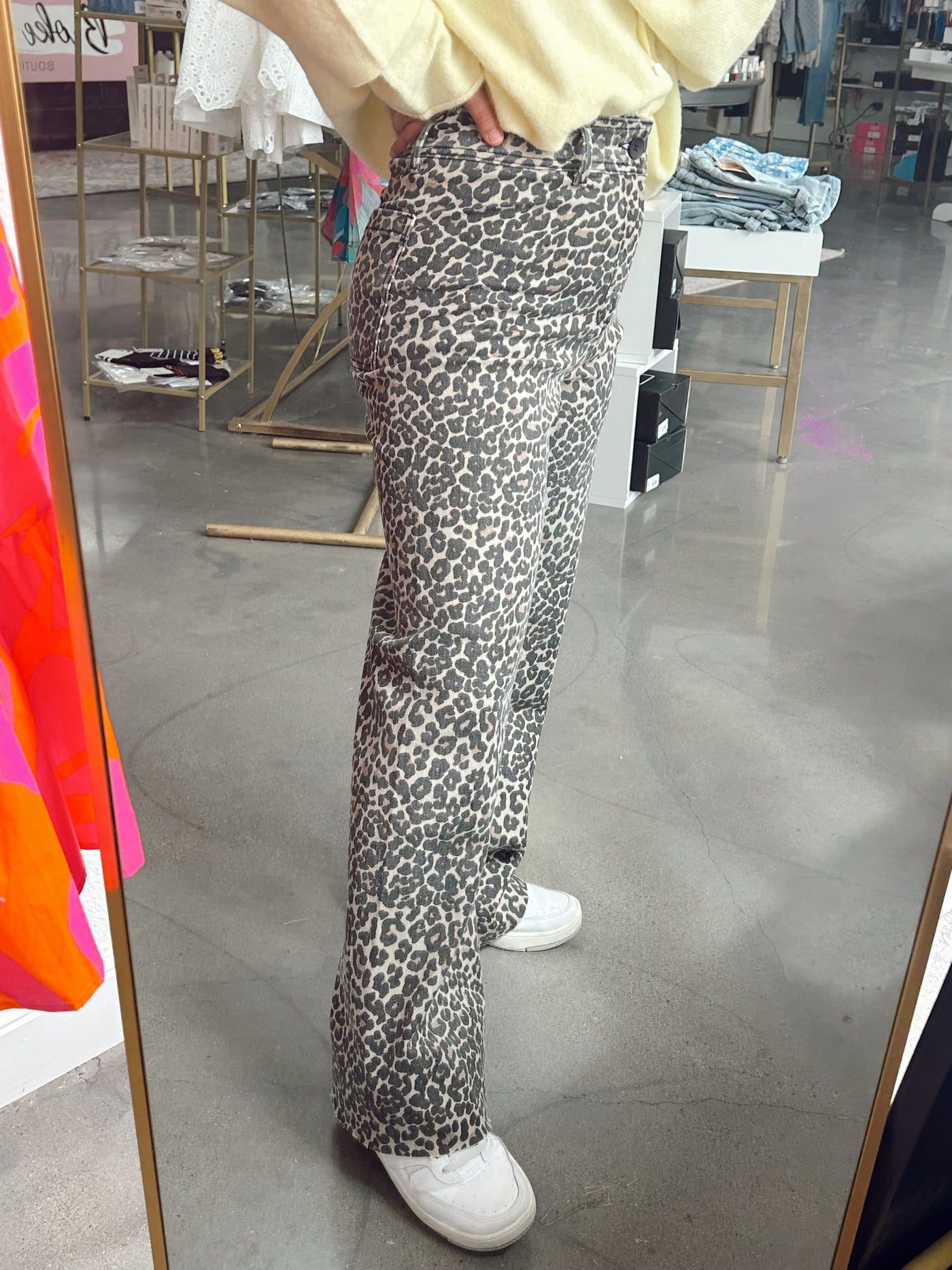 Leopard Print Pants