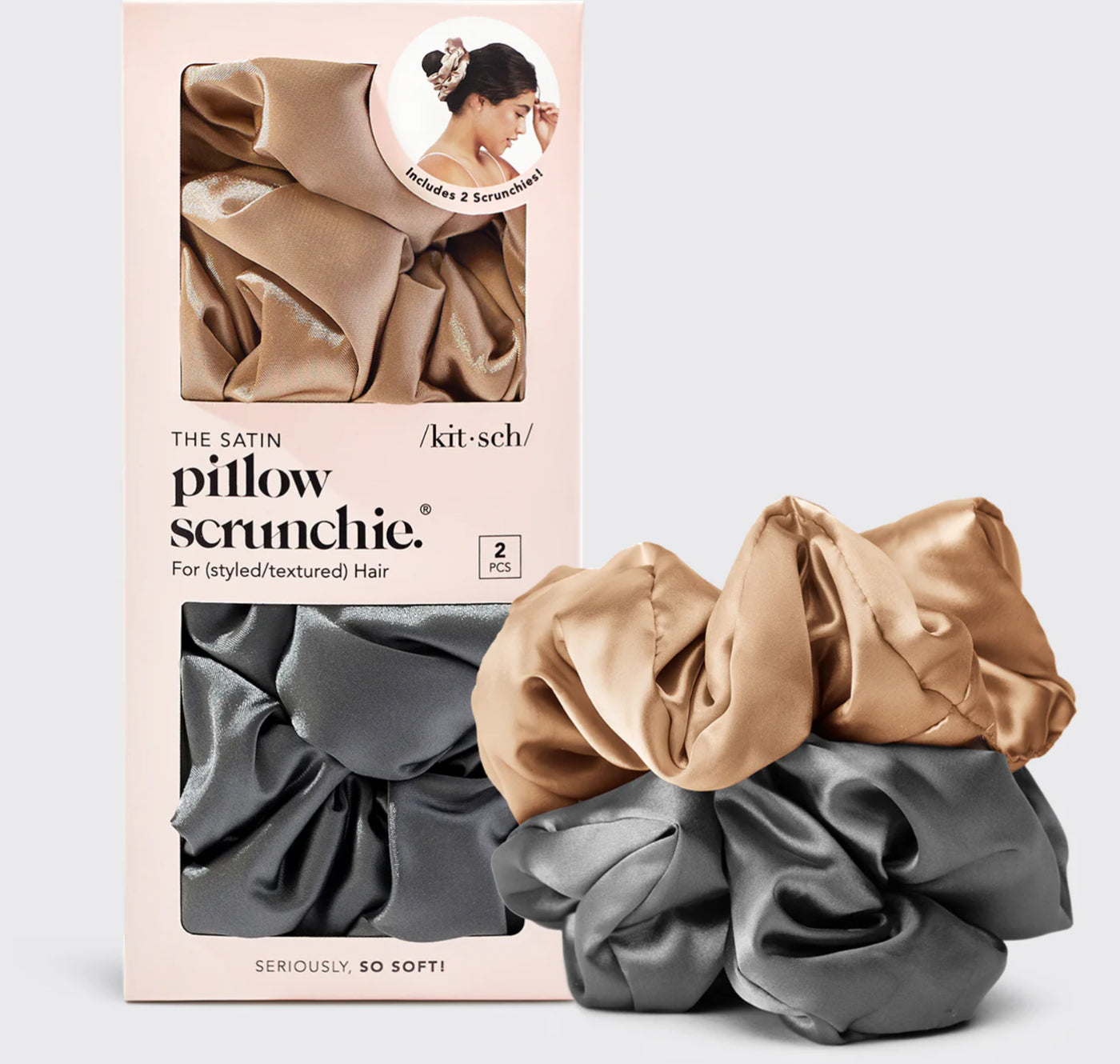 Satin Sleep Pillow Scrunchies