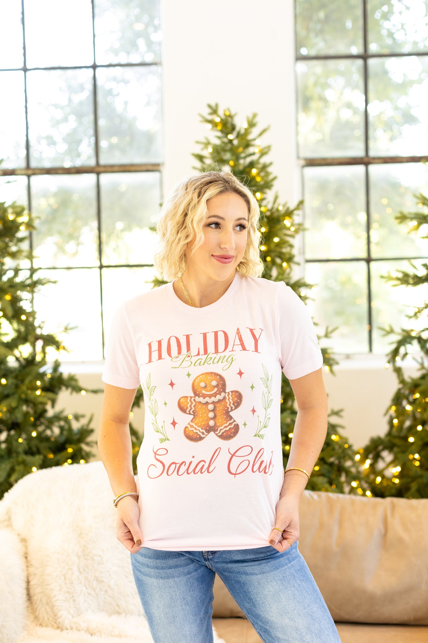 Holiday Baking Social Club Tee