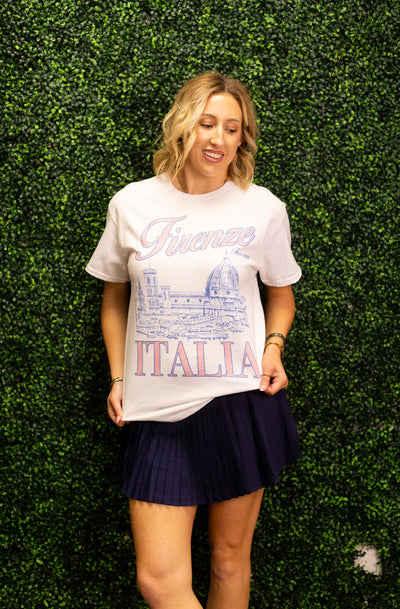 Firenze Italy Oversized Tee
