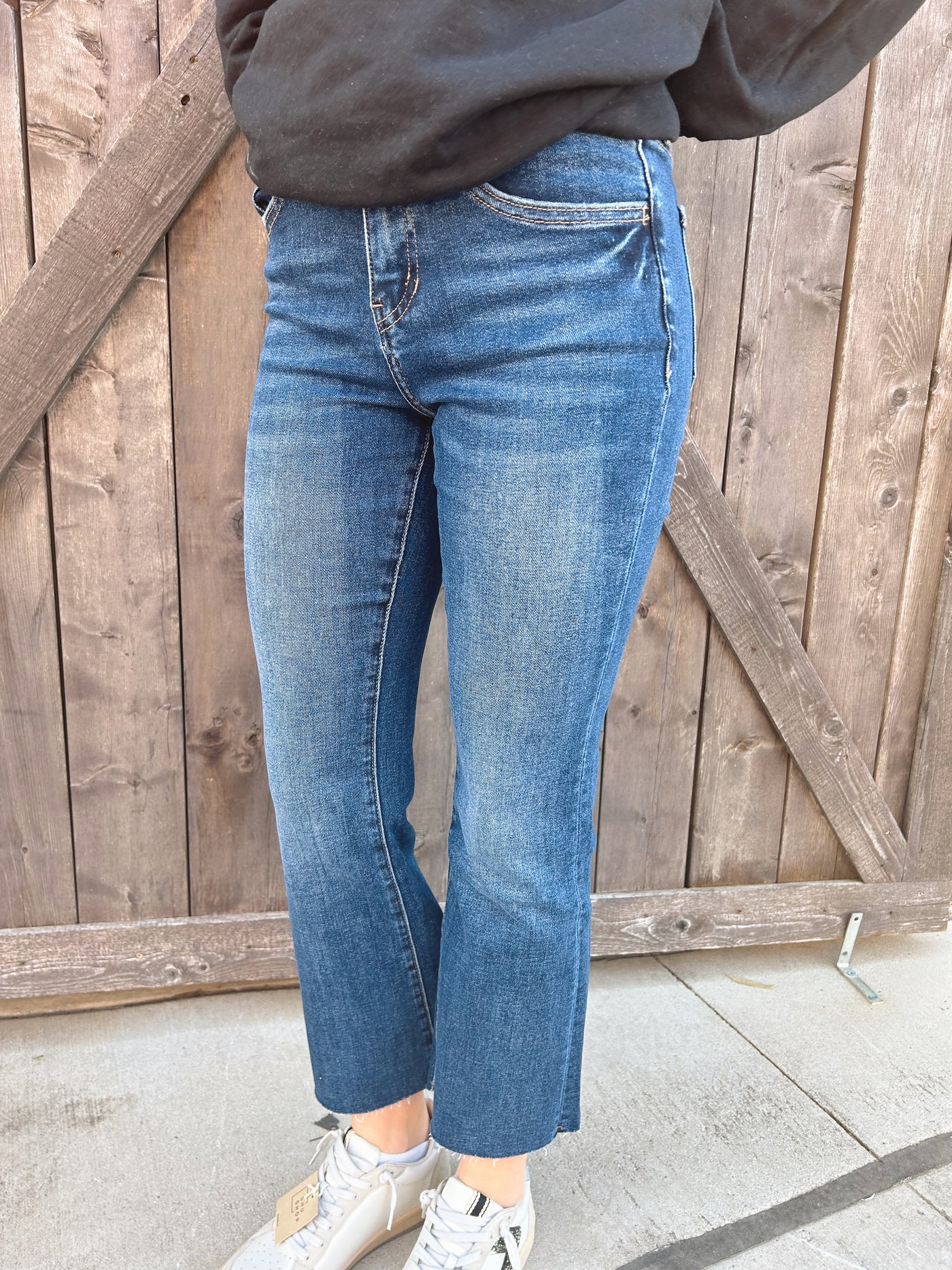 Raylee Raw Hem Jeans