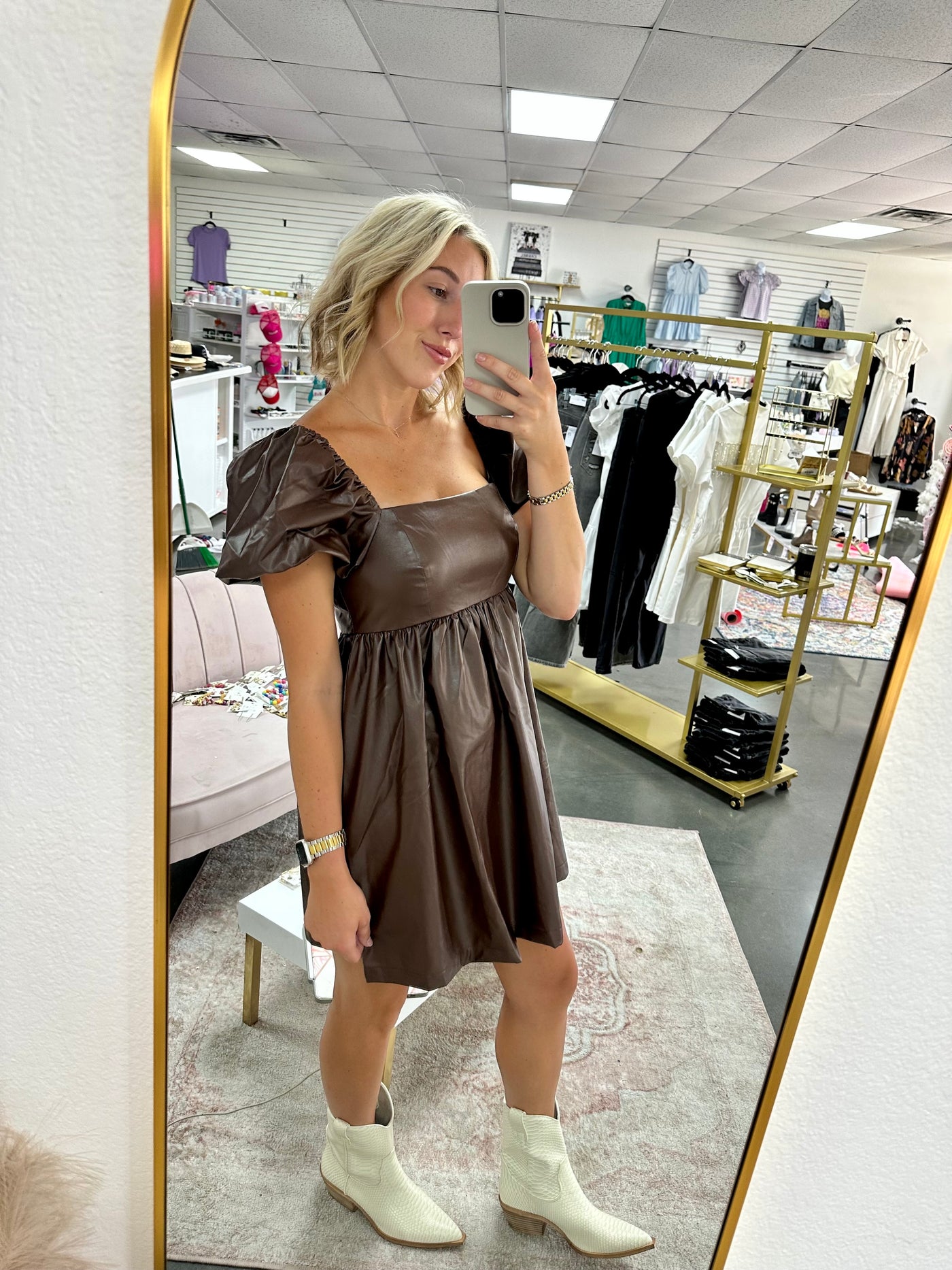 Chocolate Claire Dress