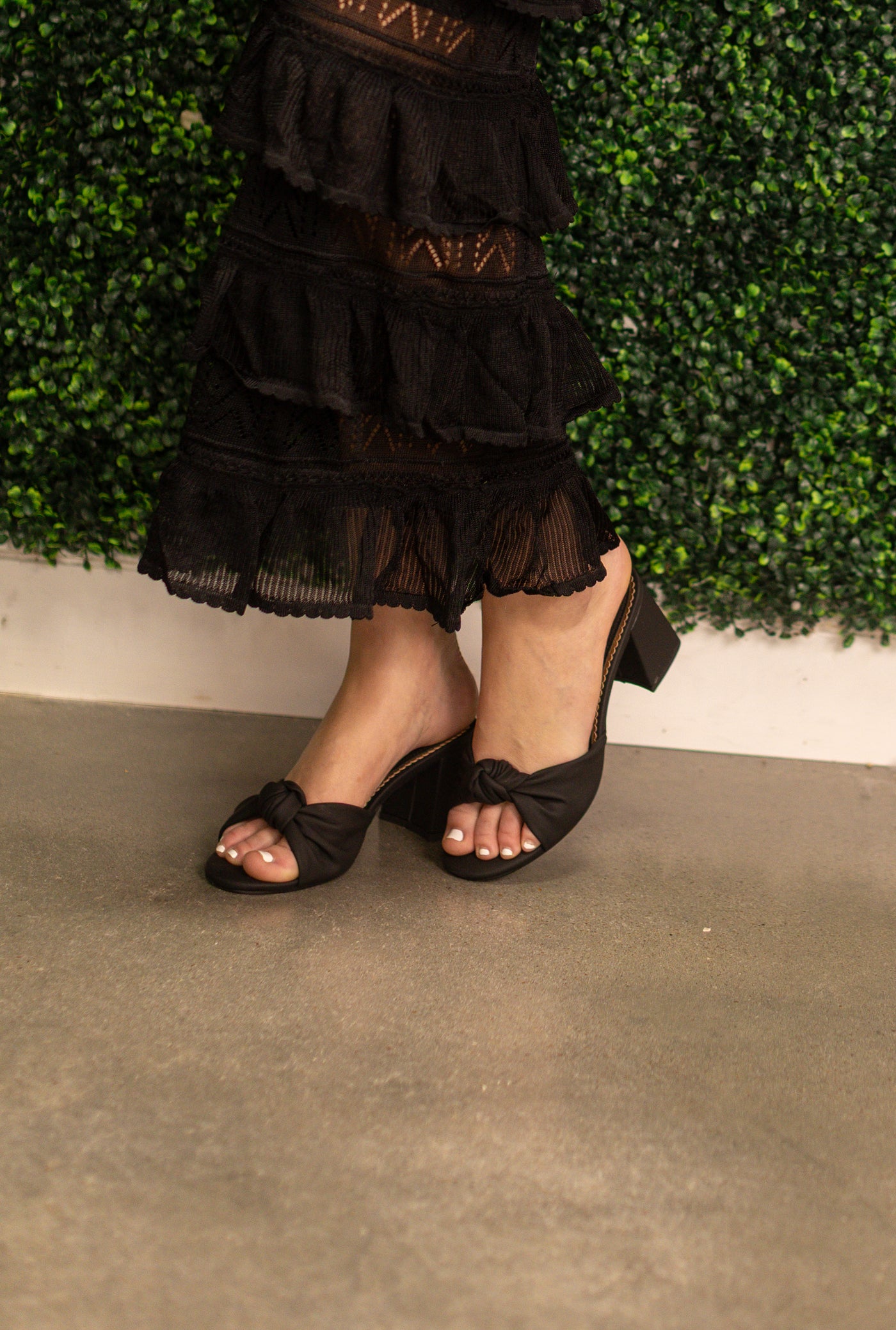 Estelle Black Heels