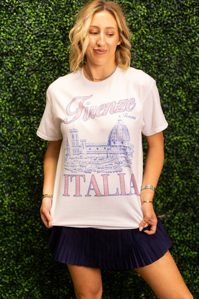 Firenze Italy Oversized Tee