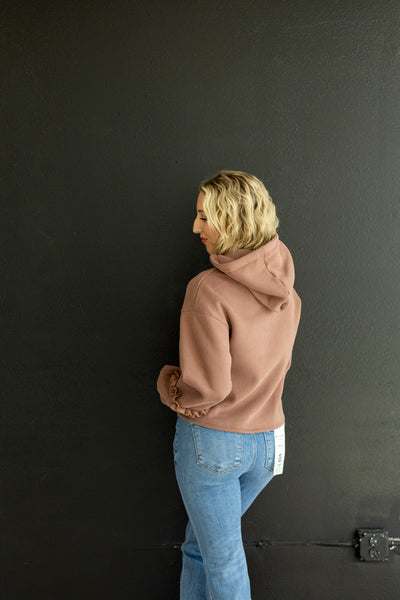 Rustic Ruffle Hoodie