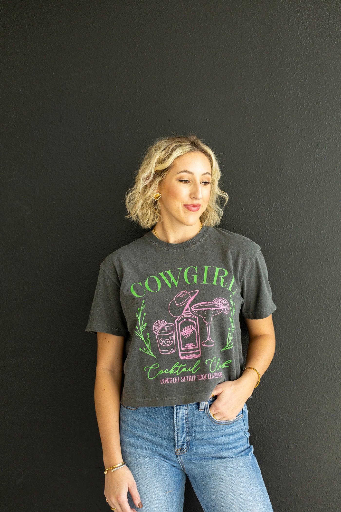 Cowgirl Cocktail Club Tee