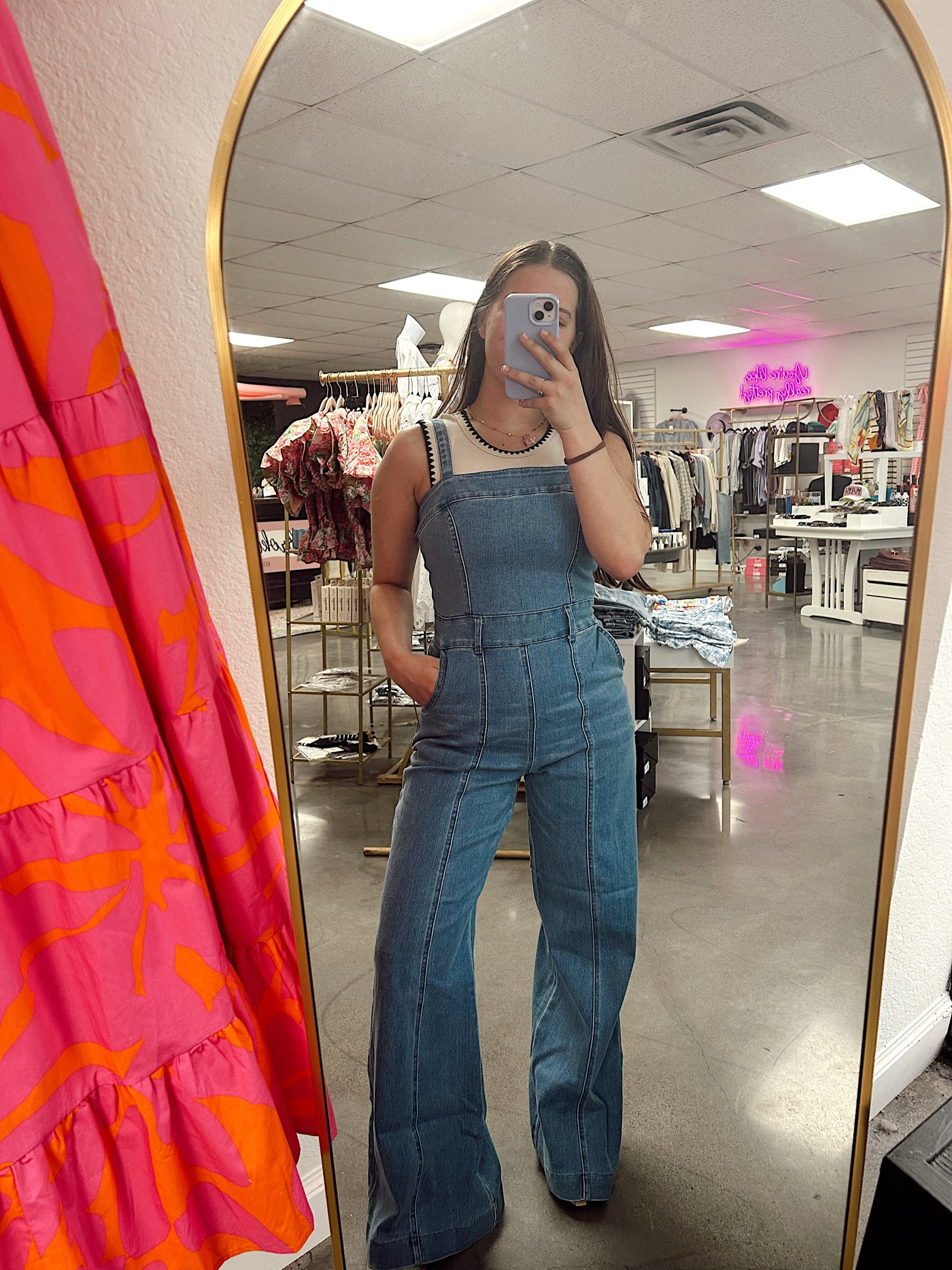 Timeless Dream Denim Jumpsuit