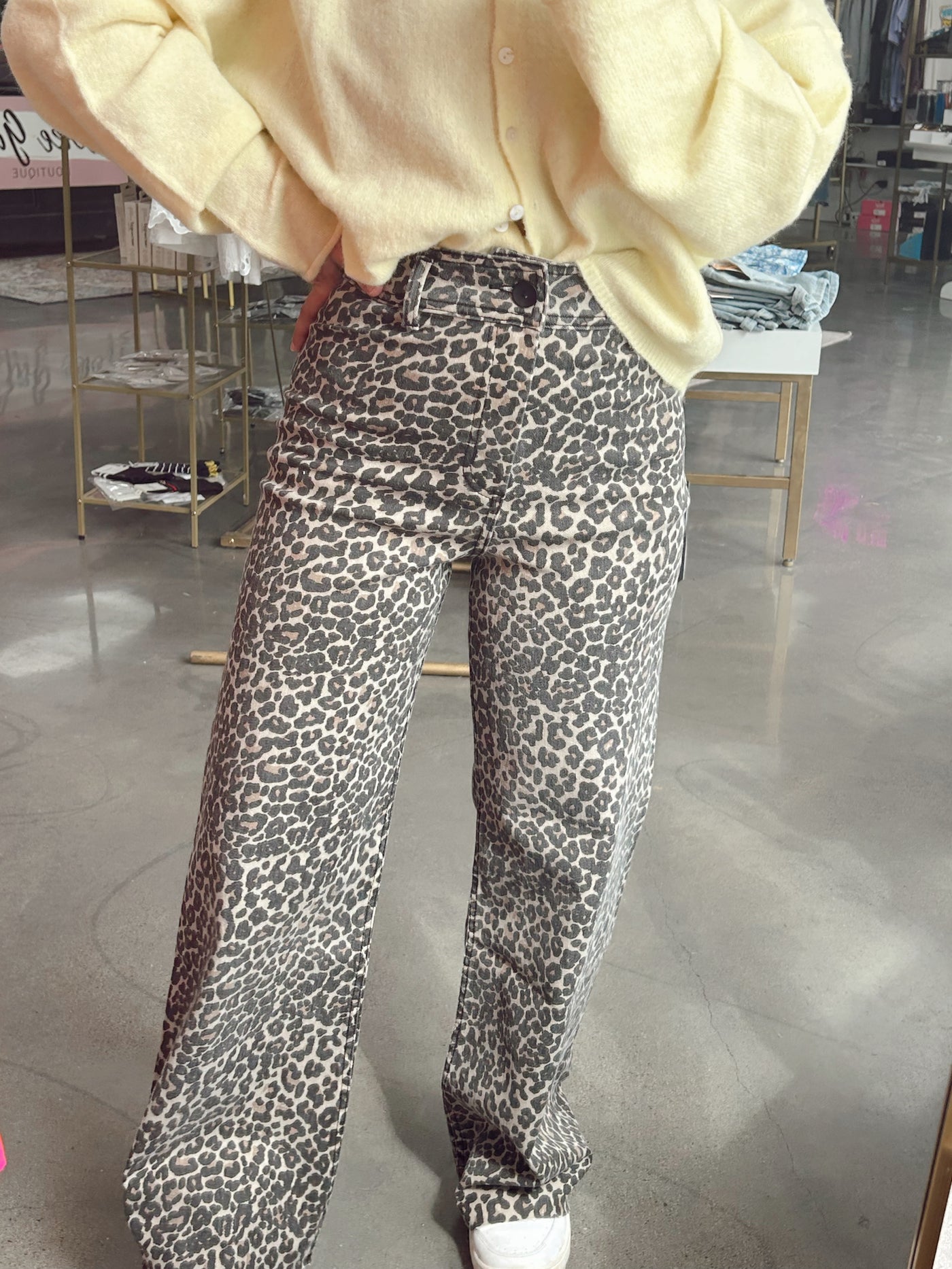 Leopard Print Pants