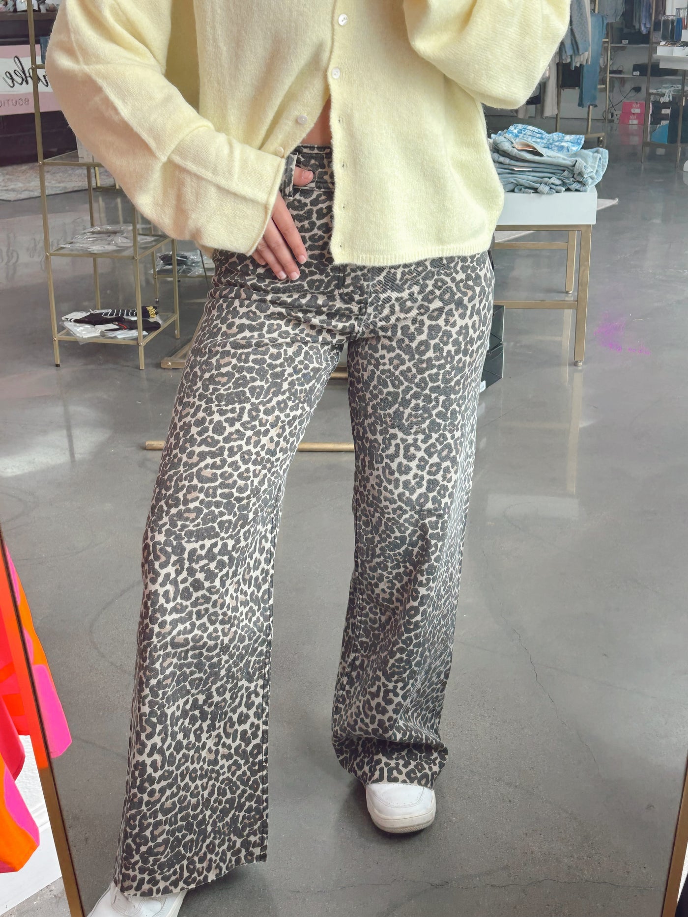 Leopard Print Pants