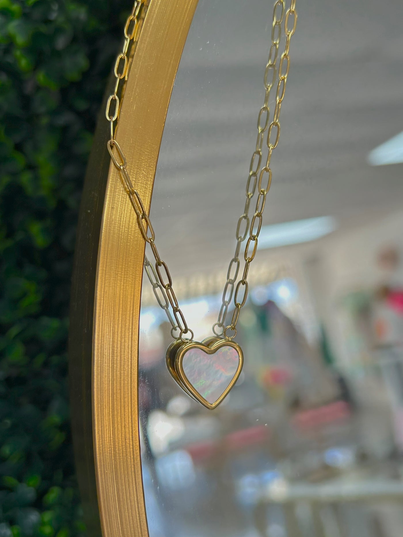 Ari Gold Heart Necklace