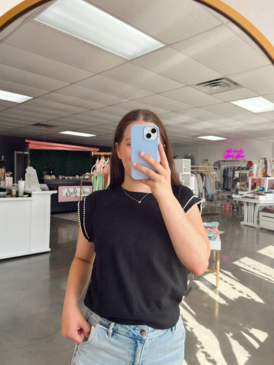 Pearl Edge Top