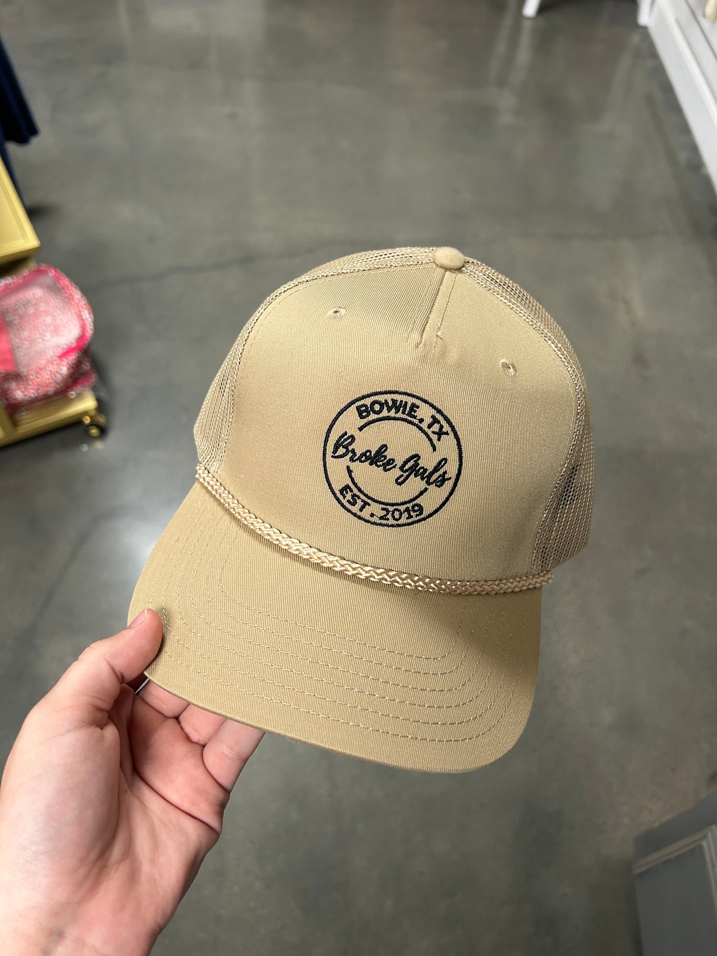 Broke Gals Trucker Hat