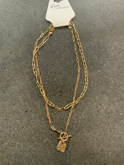 Leighton Layered Gold Necklace