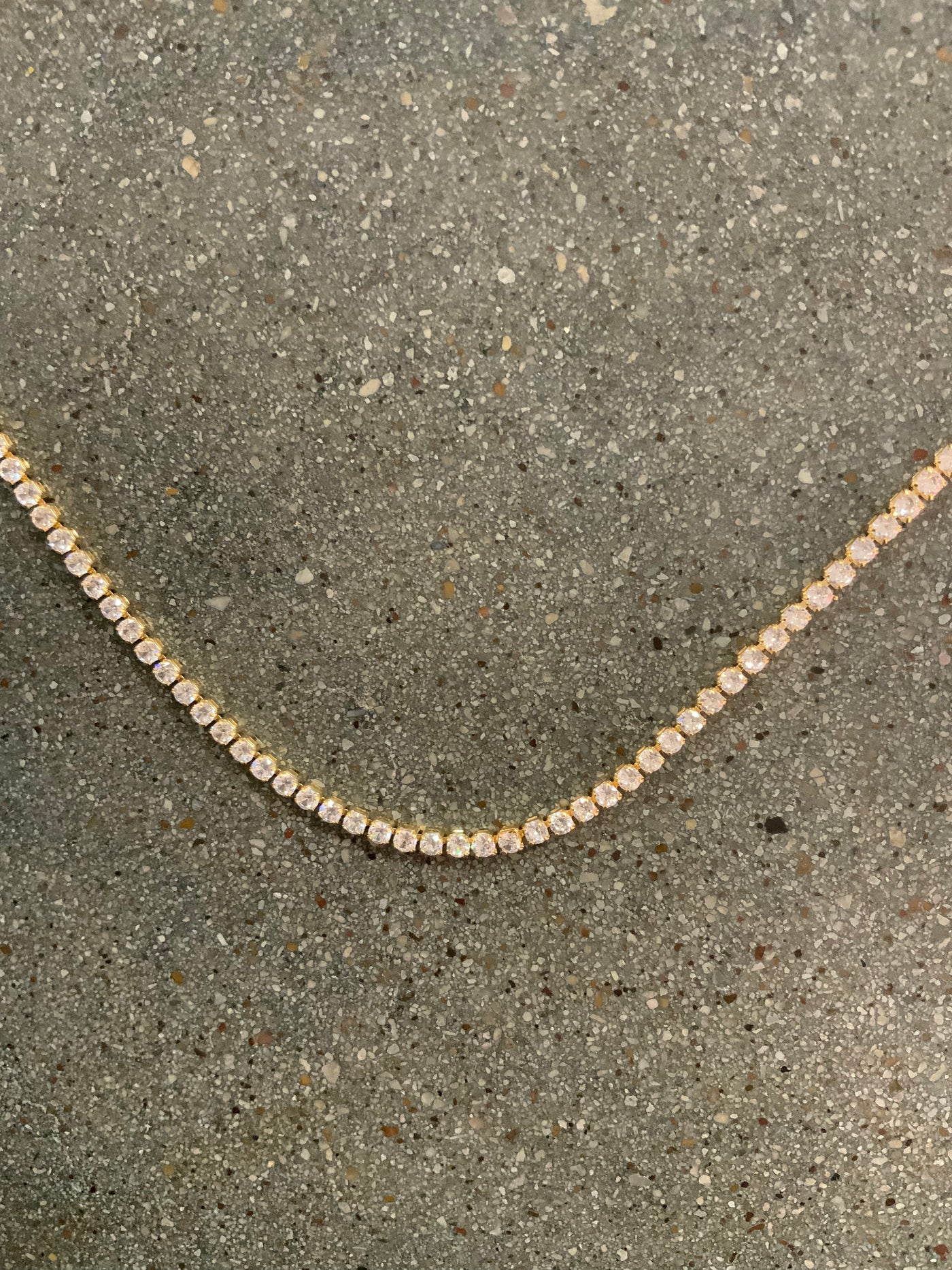 Gold Dipped Diamond Necklace