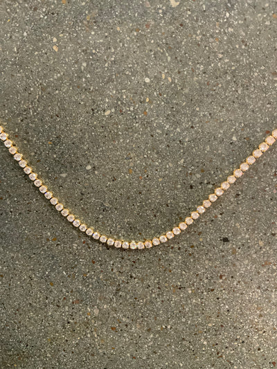 Gold Dipped Diamond Necklace