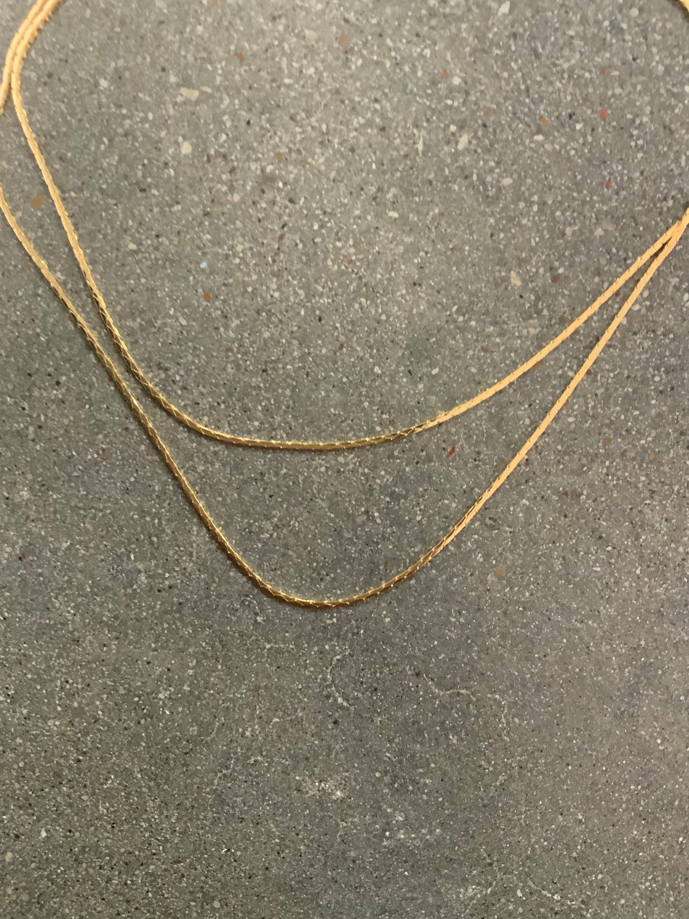 Gold Dainty Layered Necklace