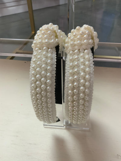 Pearl Knit Knotted Headband