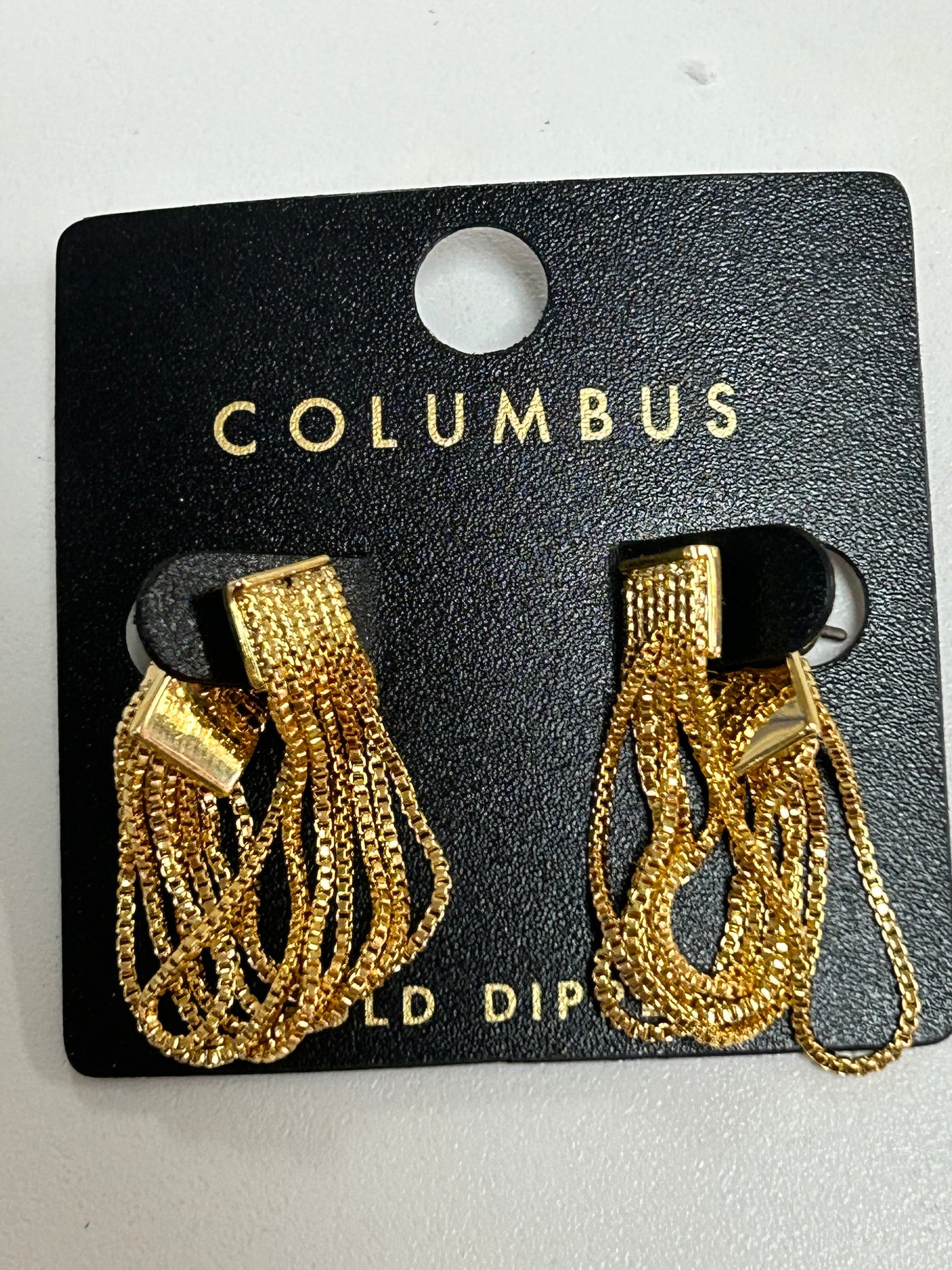 Gold Dipped Elevated Earrings