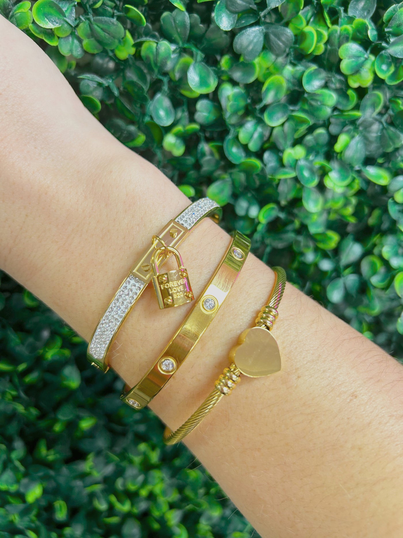 Forever Love Stacked Bracelet