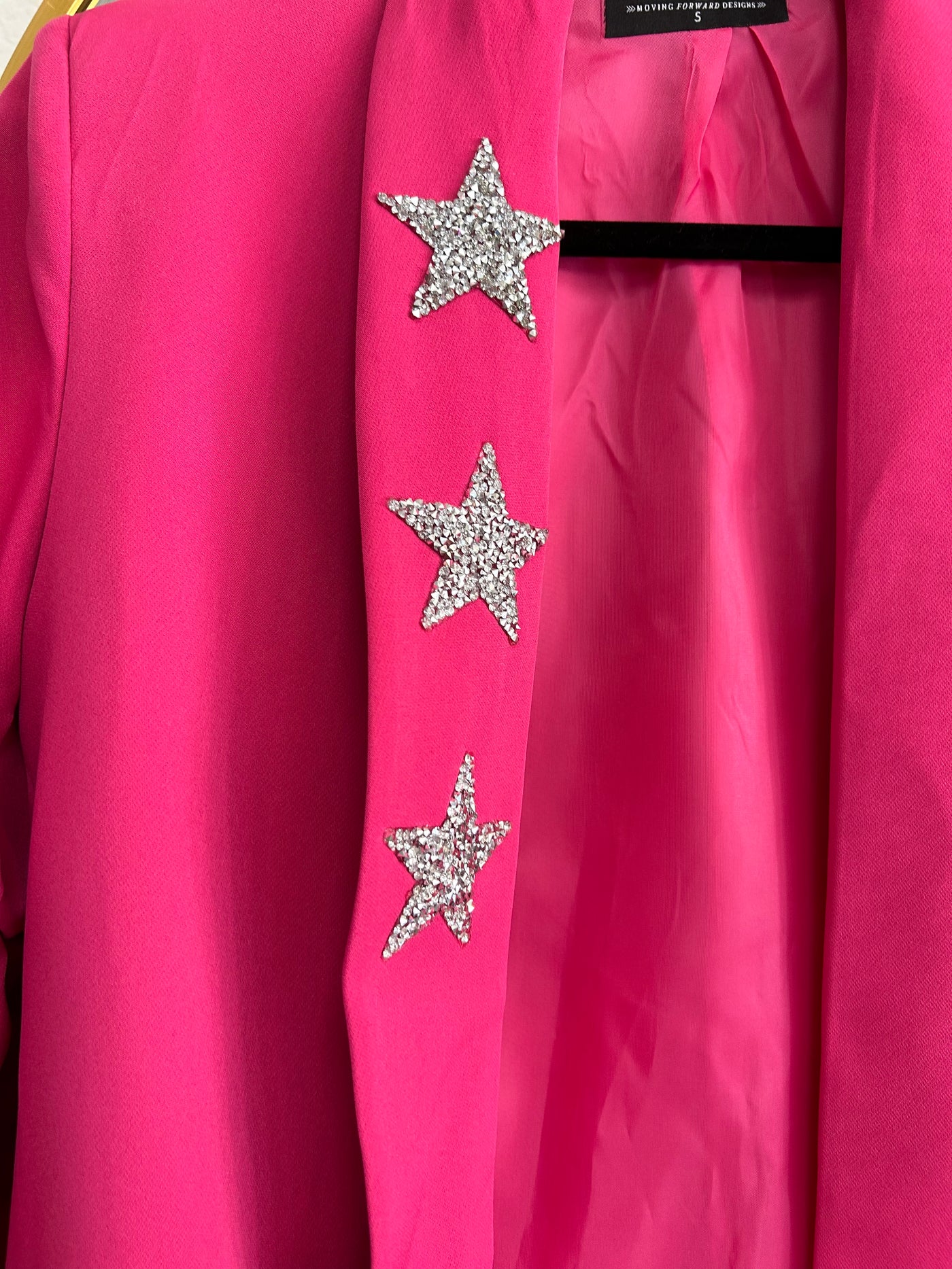 Pink Star Blazer