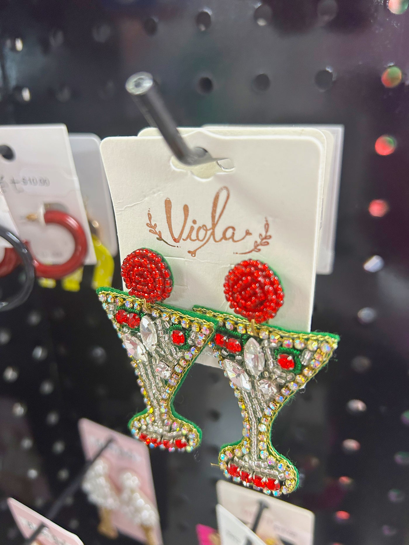 Christmas Cup Earrings