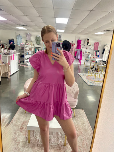 Ronnie Magenta Dress