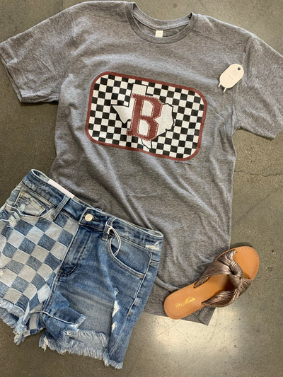Checkered Bowie Storm Tee