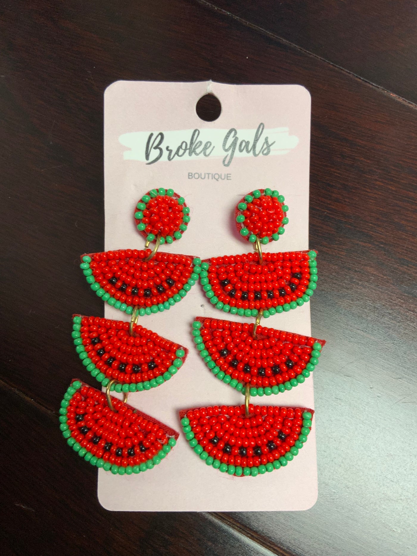 Watermelon Earrings