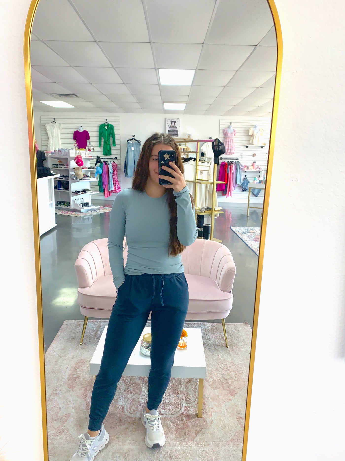 Nichole Navy Joggers