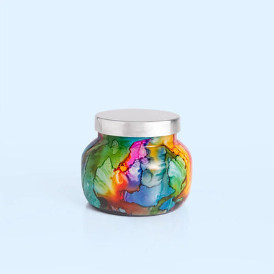 Volcano Rainbow Watercolor Petite Jar, 8 oz