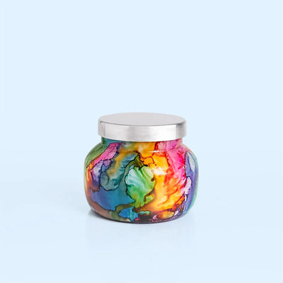 Volcano Rainbow Watercolor Petite Jar, 8 oz