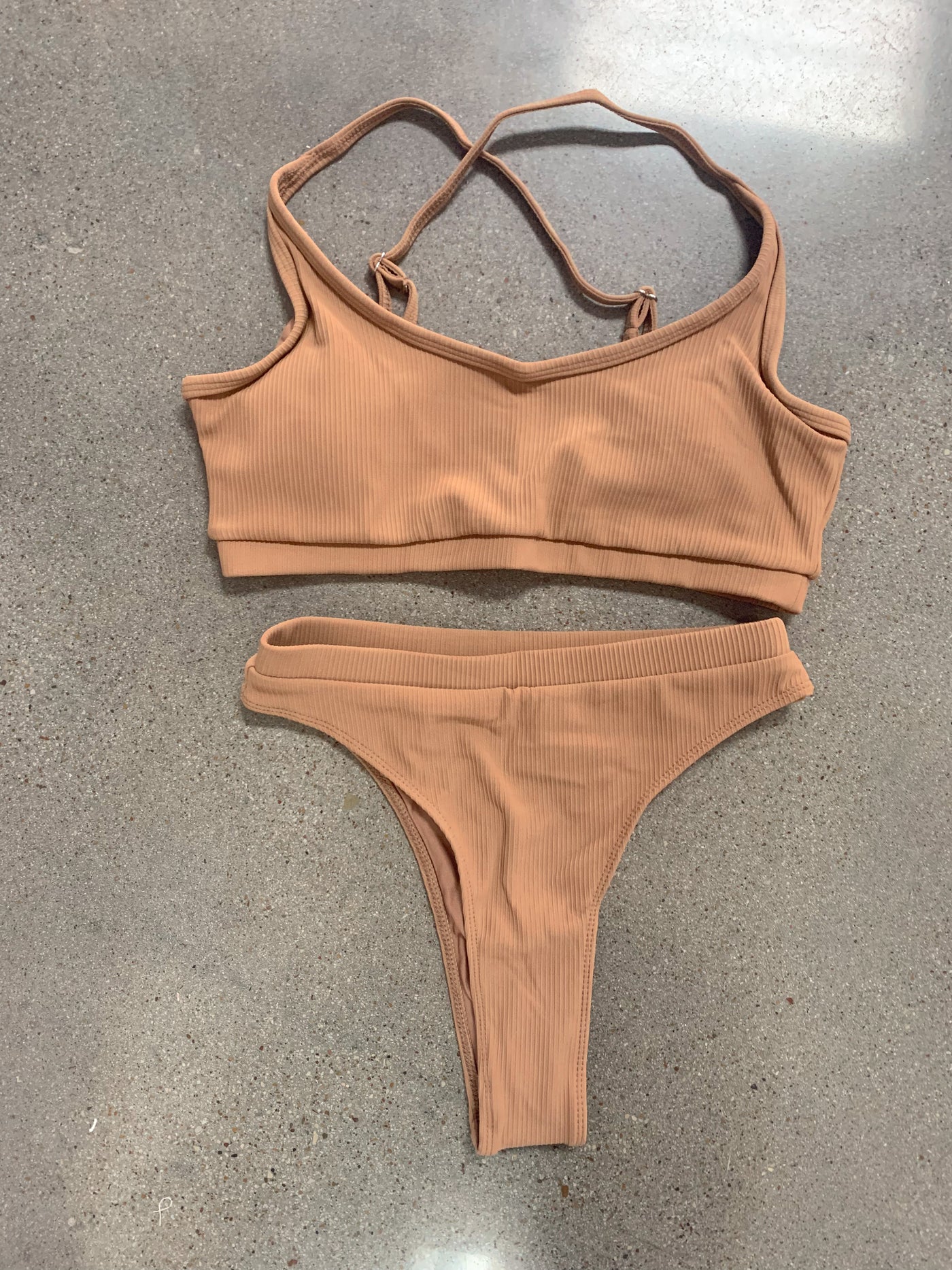 What A Girl Wants Ribbed Bikini