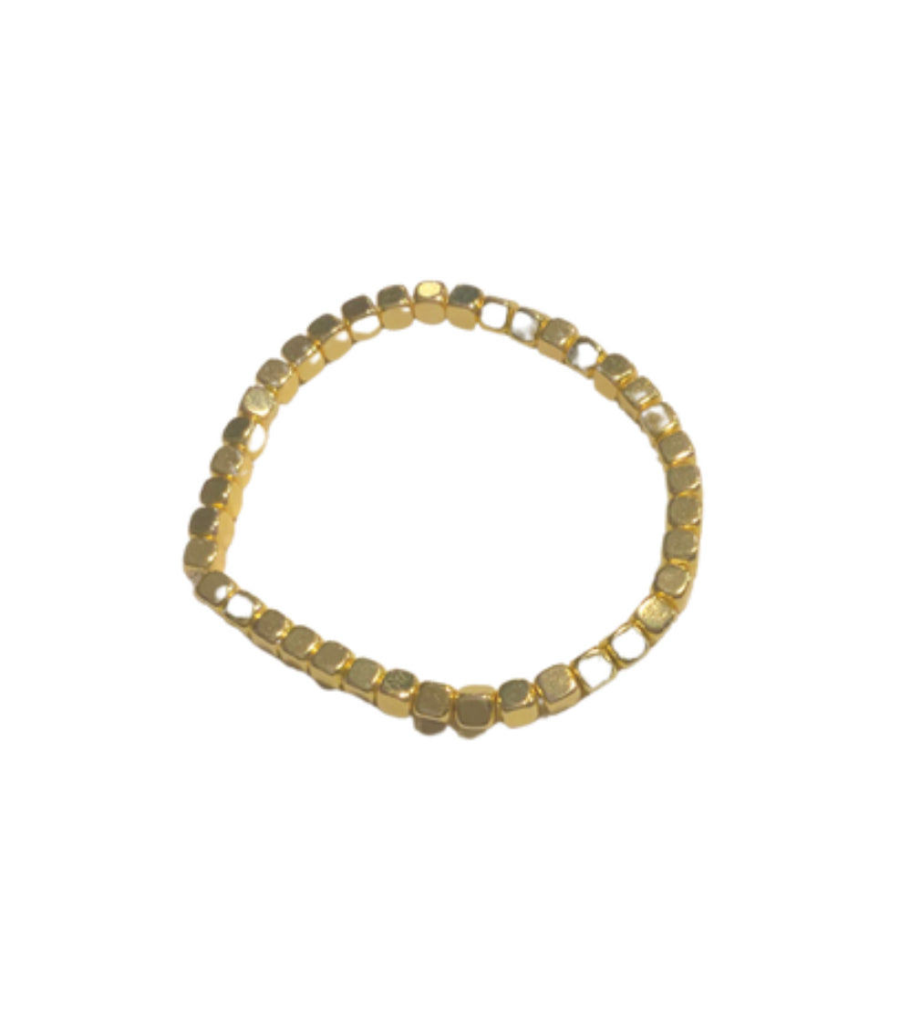 Cubed Beaded Bracelet