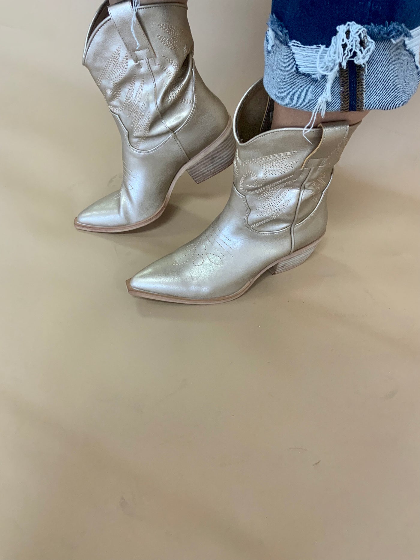 Goldie Midi Cowgirl Boots