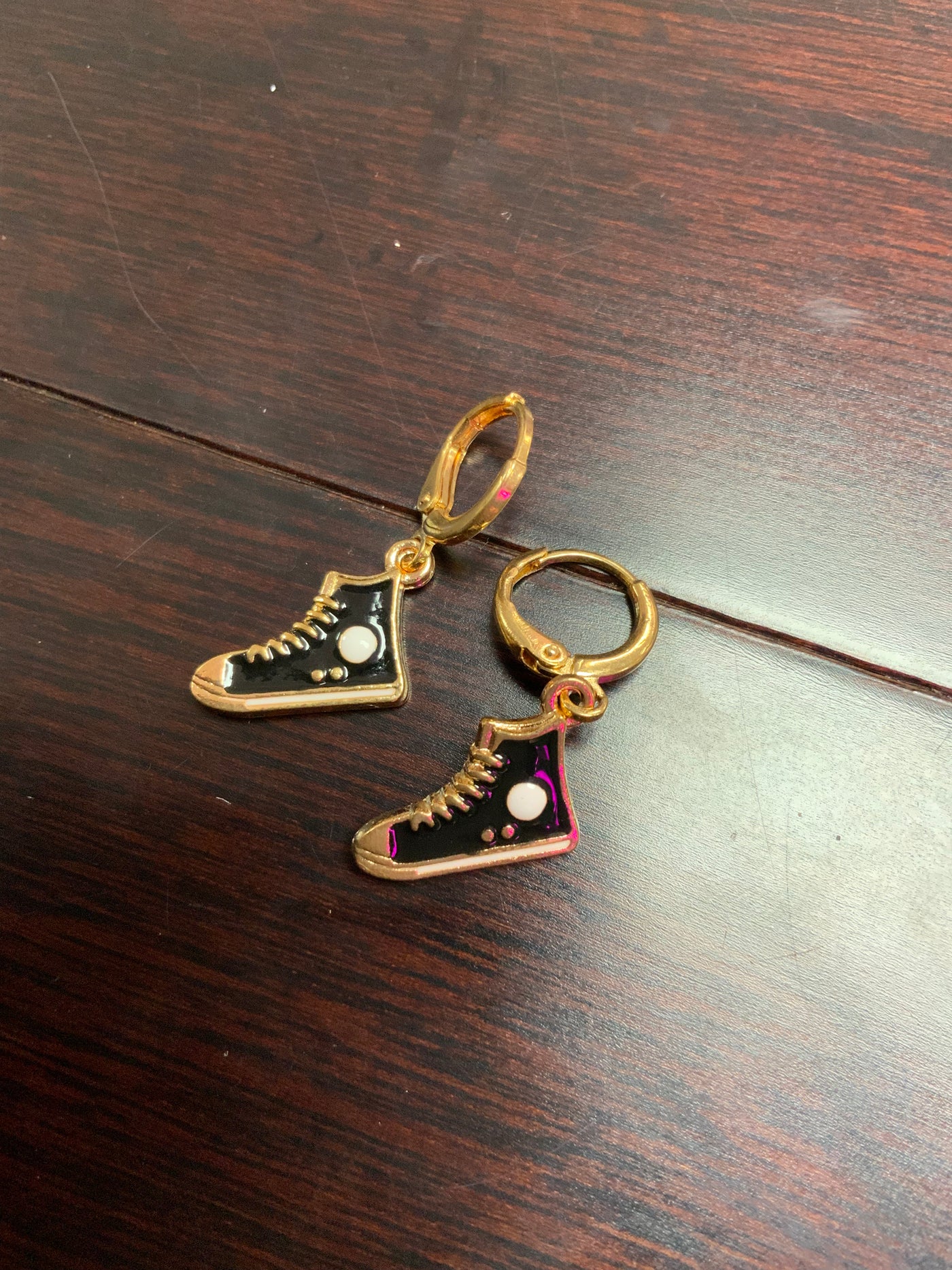 Mini Sneaker Dangle Earrings