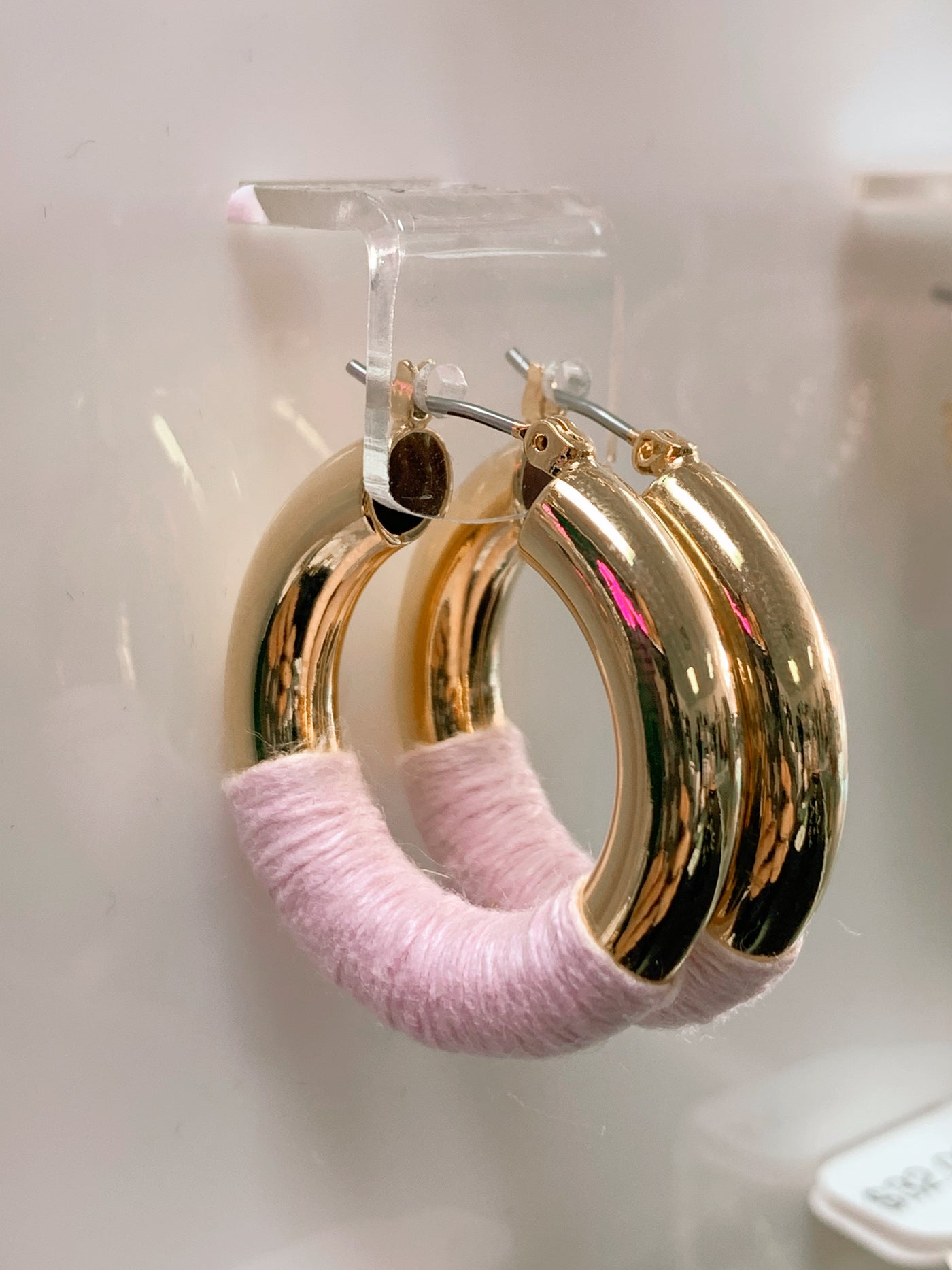 Thread Wrapped Hoops